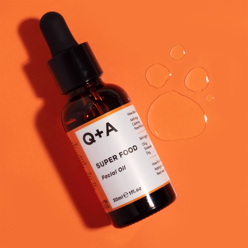 Q+A Super Food Day And Night Anti-oxidant Facial Oils 30 Ml