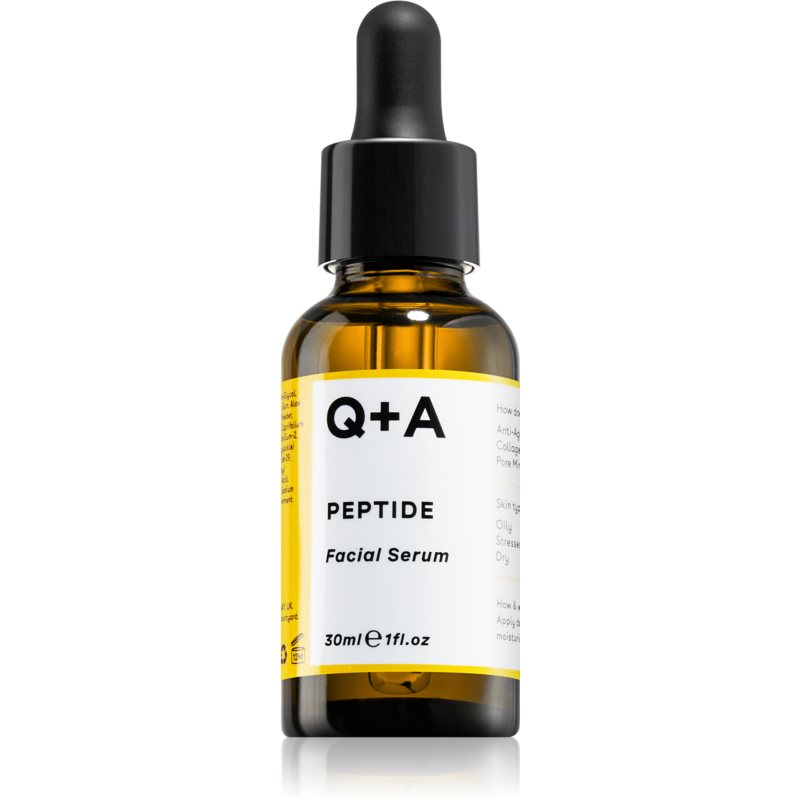 Q+A Peptide jauninamasis veido serumas 30 ml