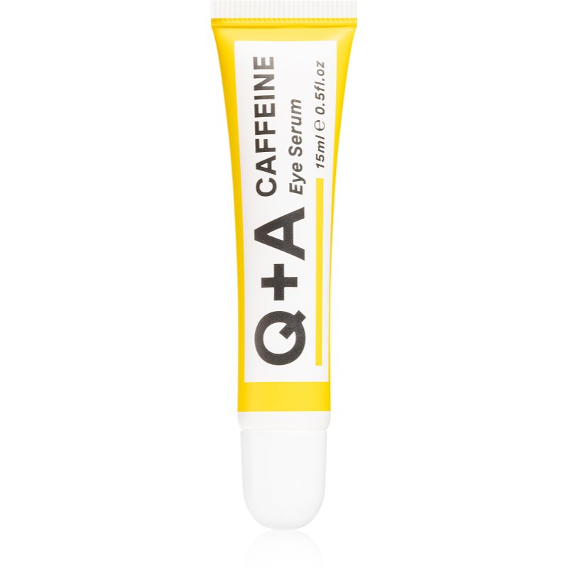 Q+A Caffeine rozjasňující oční sérum s kofeinem 15 ml