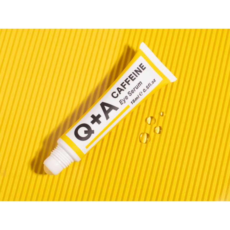 Q+A Caffeine освітлювальна сироватка для очей з кофеїном 15 мл