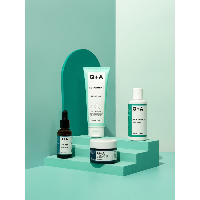 Q+A Peppermint Moisturising Cleansing Gel With Peppermint 125 Ml