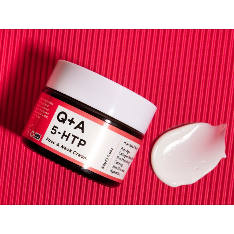 Q+A 5-HTP зміцнюючий крем для обличчя проти зморшок 50 гр