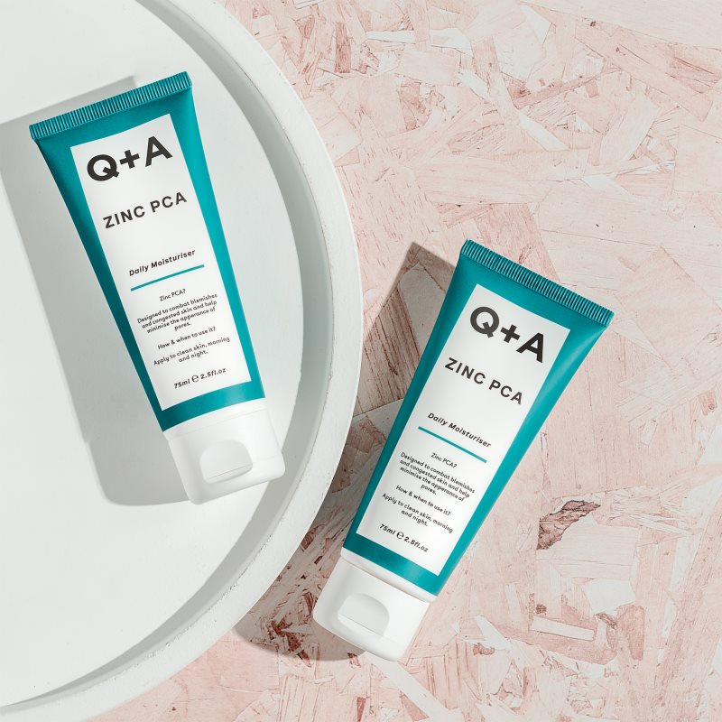 Q+A Zinc PCA Firming Face Cream To Smooth Skin And Minimise Pores 75 Ml