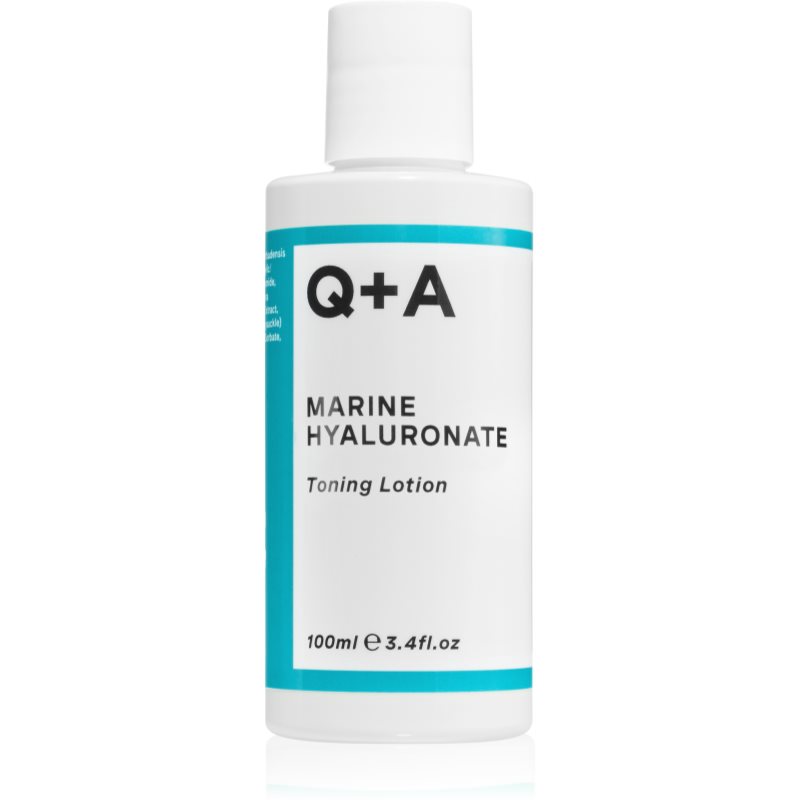 Q+A Hydratačné tonikum s kyselinou hyalurónovou Marine Hyaluronate (Toning Lotion) 100 ml
