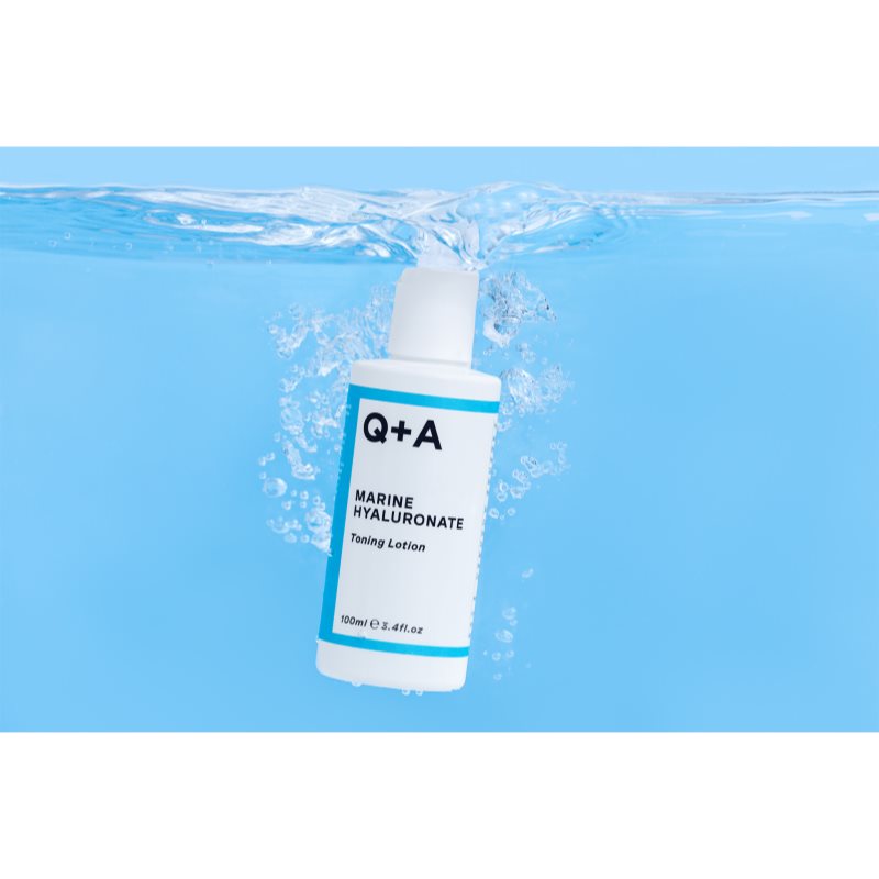 Q+A Marine Hyaluronate Moisturising Toner 100 Ml