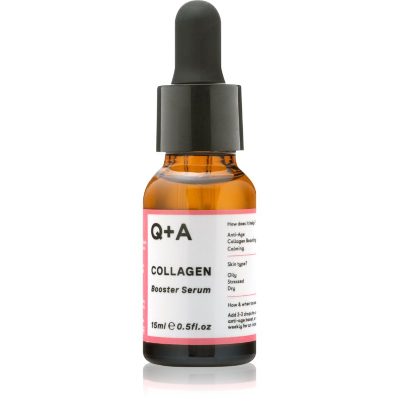 Q+A Collagen Gesichtsserum mit Kollagen 15 ml