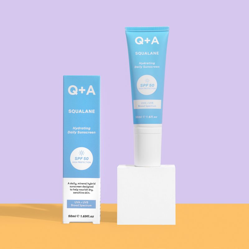 Q+A Squalane crème protectrice visage SPF 50 50 ml - vue 9