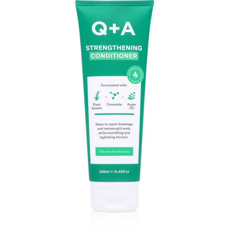 Q+A Q+A Strengthening après-shampoing fortifiant sans silicone 250 ml