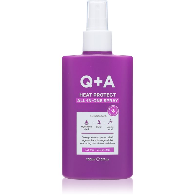 Q+A Q+A Heat Protect All-In-One spray capillaire thermo-protecteur 150 ml