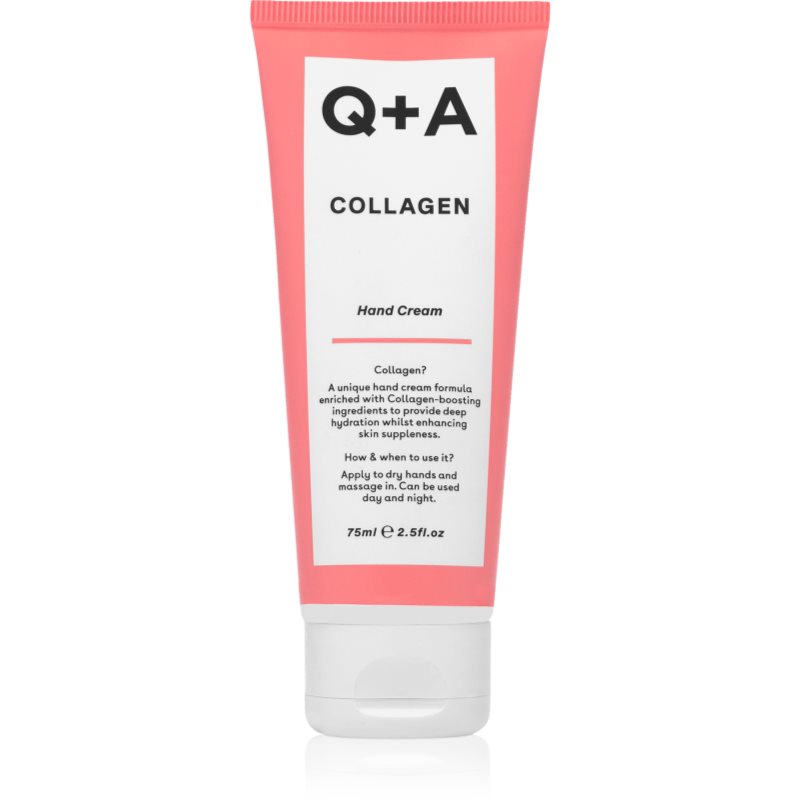 Q+A Q+A Collagen crème hydratante mains effet nourrissant 75 ml