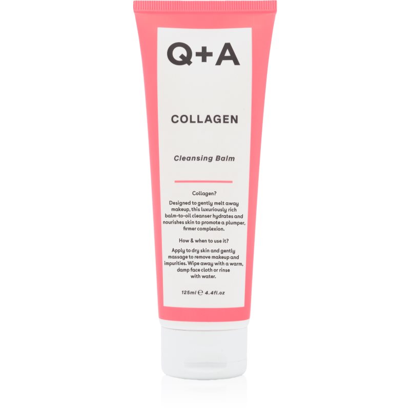 Q+A Q+A Collagen baume démaquillant et purifiant effet nourrissant 125 ml