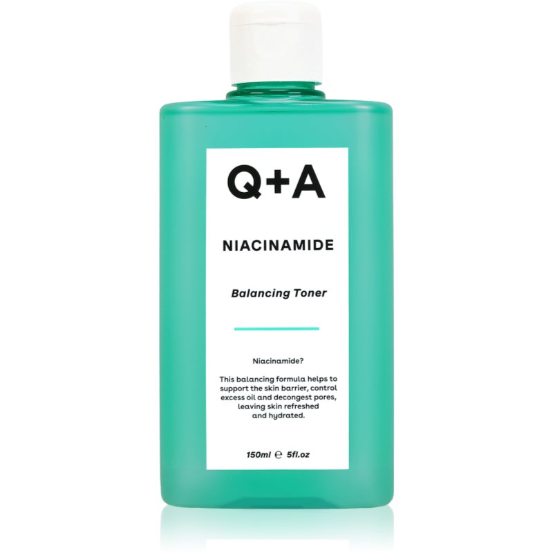 Q+A Q+A Niacinamide lotion tonique normalisante pour réduire l'excès de sébum 150 ml