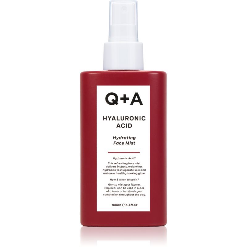 Q+A Q+A Hyaluronic Acid brume visage pour une hydratation intense 100 ml