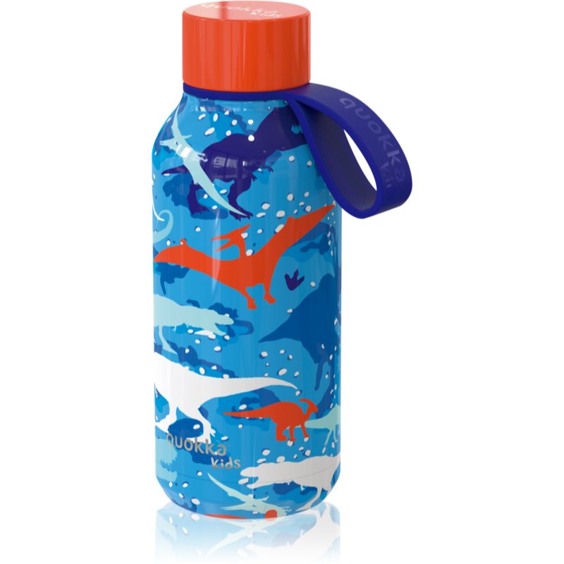 Quokka Solid Kids bouteille isotherme avec attache Dinosaur 330 ml unisex