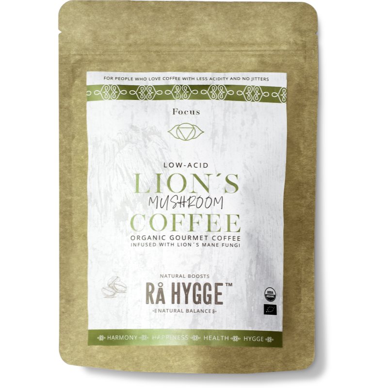 Ra Hygge Lion's Mushroom Coffee mletá káva 227 g
