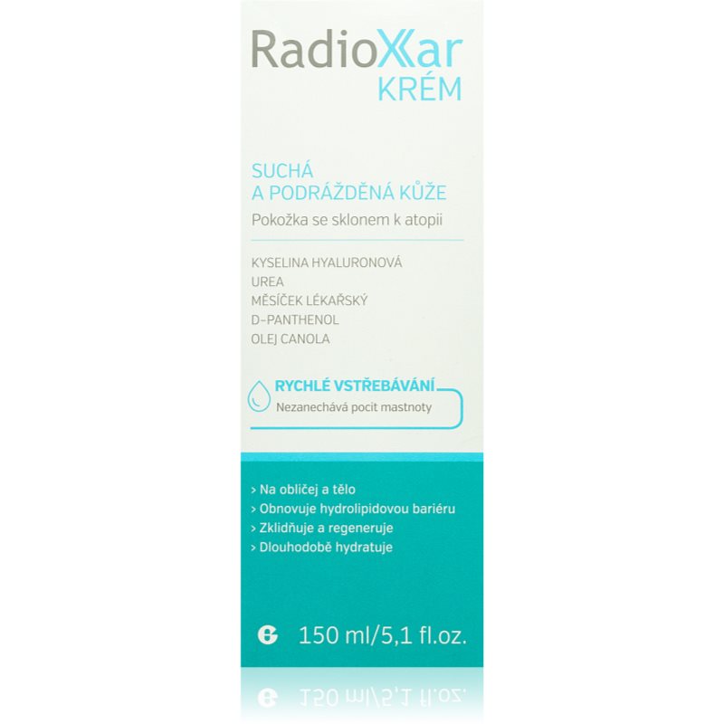 Radioxar RadioXar Cream інтенсивний зволожуючий крем для дуже сухої та чутливої, атопічної шкіри 150 мл