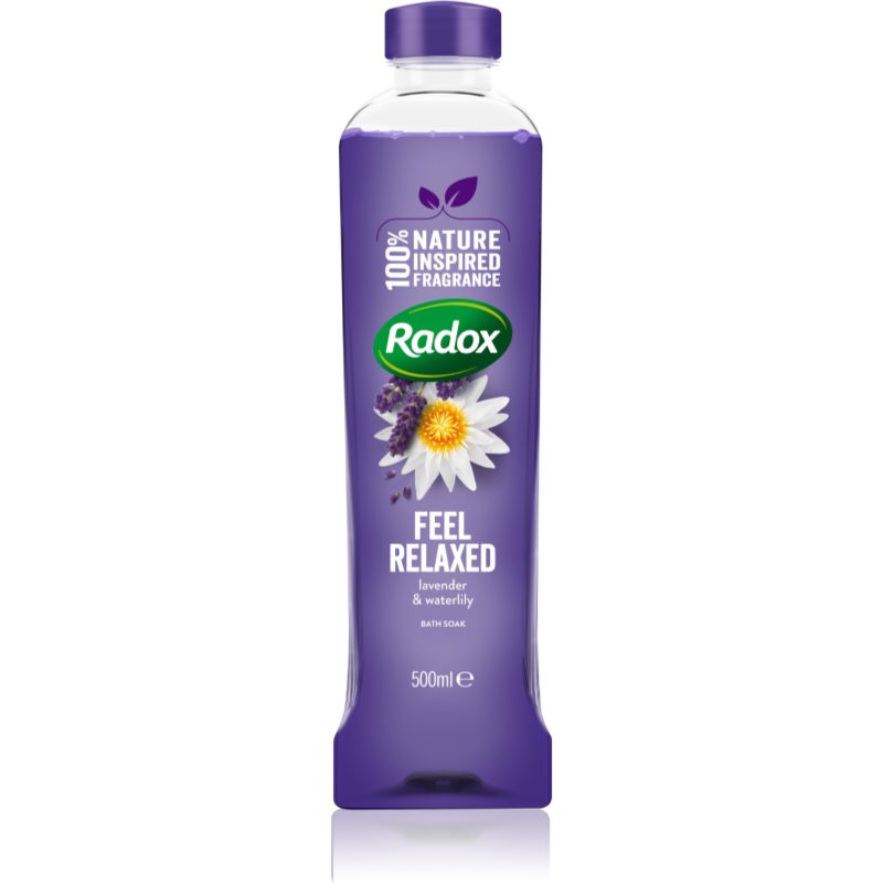 Radox Feel Restored Feel Relaxed Bath Foam Lavender & Waterlilly 500 Ml
