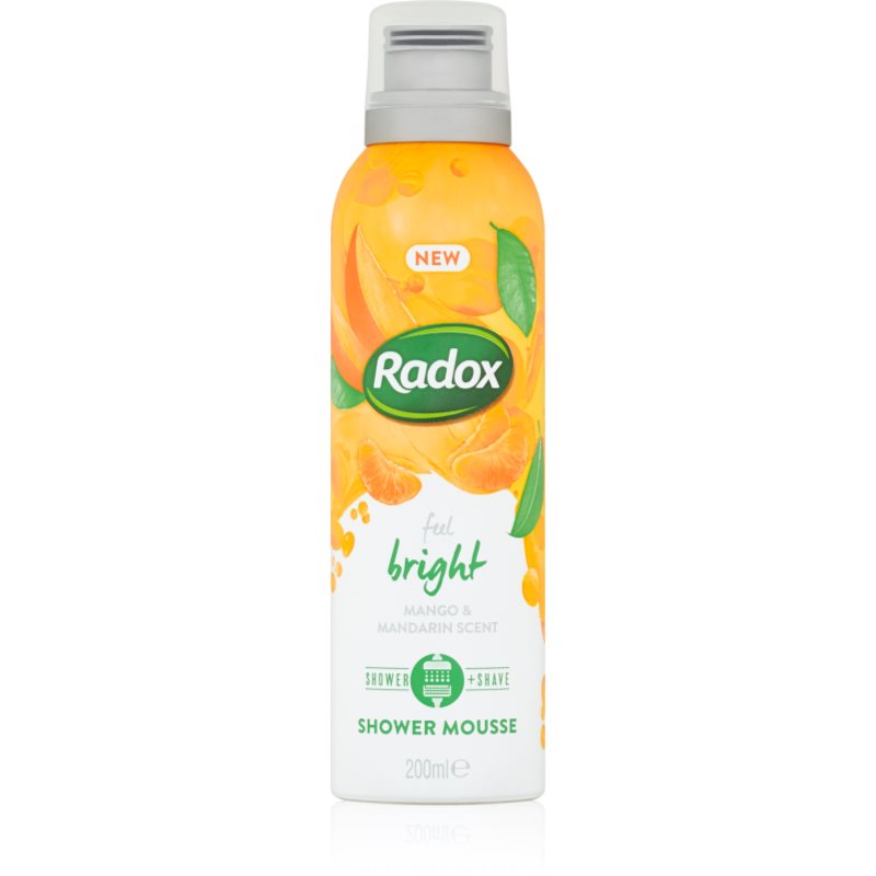 

Radox Feel Bright пінка-догляд для душу Mango & Mandarin Scent