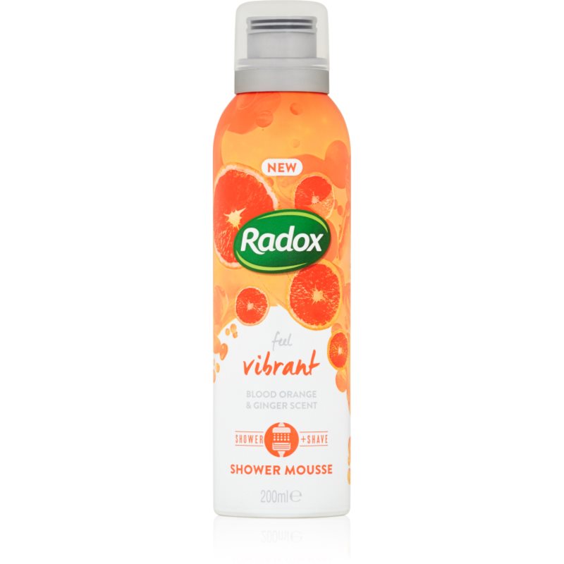 

Radox Feel Vibrant пінка-догляд для душу Blood Orange & Ginger Scent