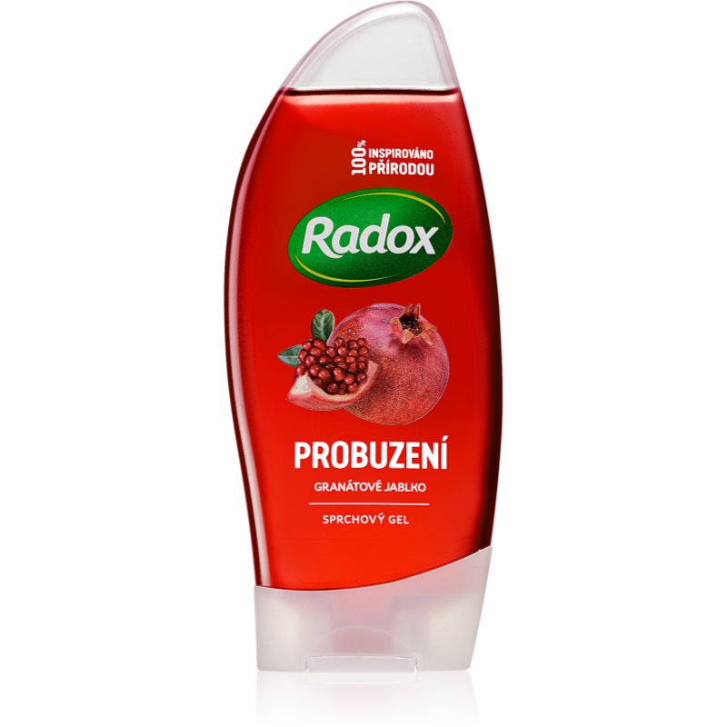 Radox Awakening energizuojamoji dušo želė Pomegranate 250 ml