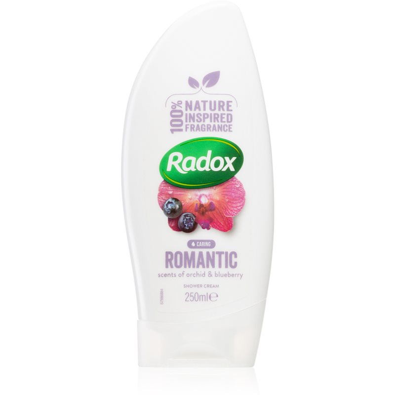 Radox Romantic Orchid & Blueberry švelnus dušo kremas 250 ml
