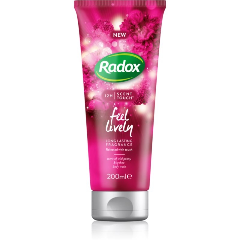 

Radox Feel Lively заспокійливий гель для душу Wild Peony & Lychee