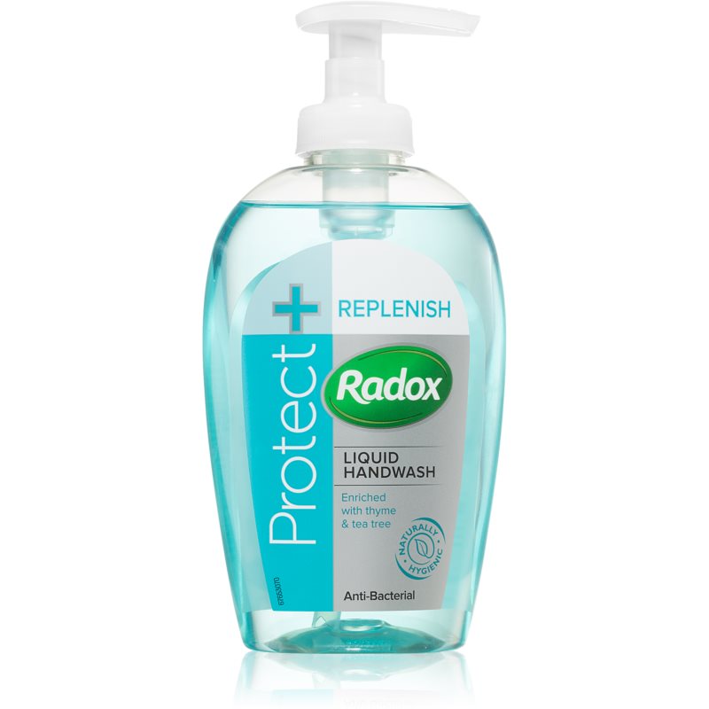 Radox Protect + Replenish skystasis muilas su antibakterinėmis sudedamosiomis dalimis 250 ml