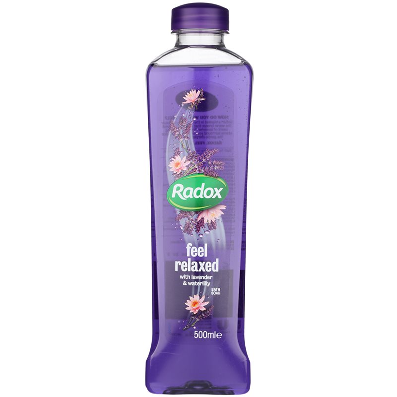 Radox Feel Restored Feel Relaxed vonios putos Lavender & Waterlilly 500 ml