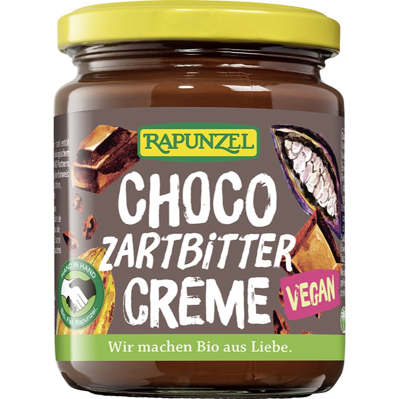 Rapunzel Choco Zartbitter Creme BIO sladká nátierka čokoládová 250 g