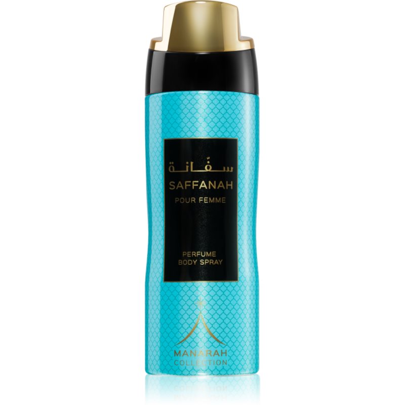 Rasasi Manarah Collection Saffanah parfümözött spray a testre hölgyeknek 200 ml