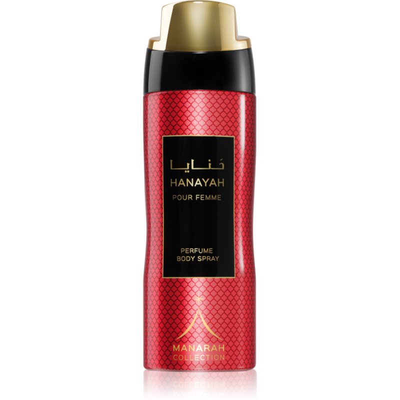 Rasasi Manarah Collection Hanayah parfümözött spray a testre hölgyeknek 200 ml
