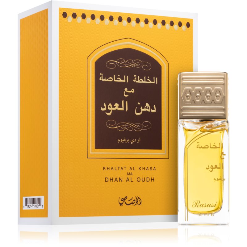 Rasasi Khaltat Al Khasa Ma Dhan Al Oudh Eau De Parfum Unisex 50 Ml