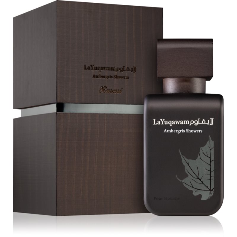 Rasasi La Yuqavam Ambergris Showers Eau de Parfum für Herren 75 ml