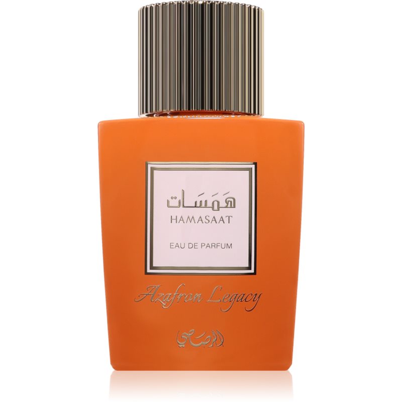 Rasasi Hamasaat Azafron Legacy Unisex 100 ml