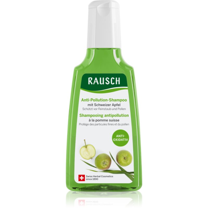 Rausch Anti-Pollution Shampoo With Swiss Apple champú limpiador 200 ml