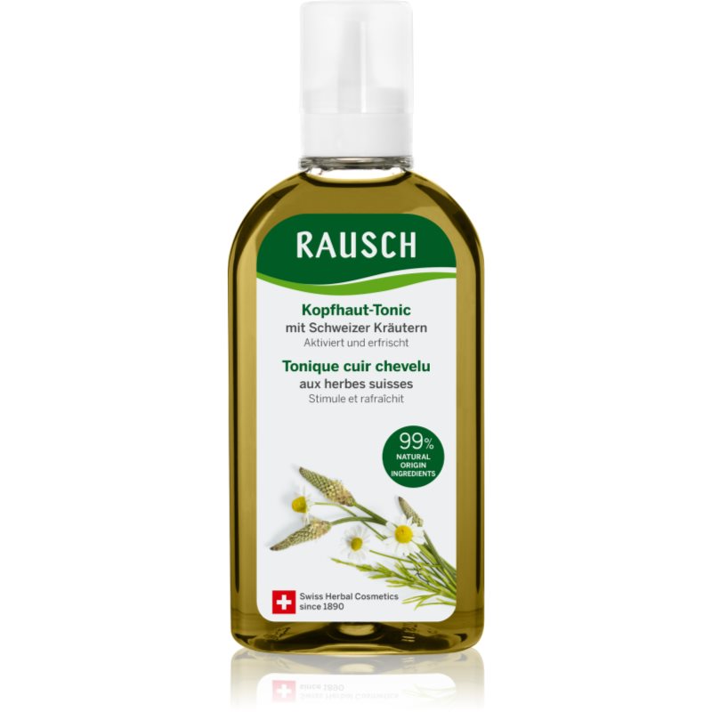 Rausch Scalp Tonic With Swiss Herbs cleansing treatment for oily scalp 100 ml