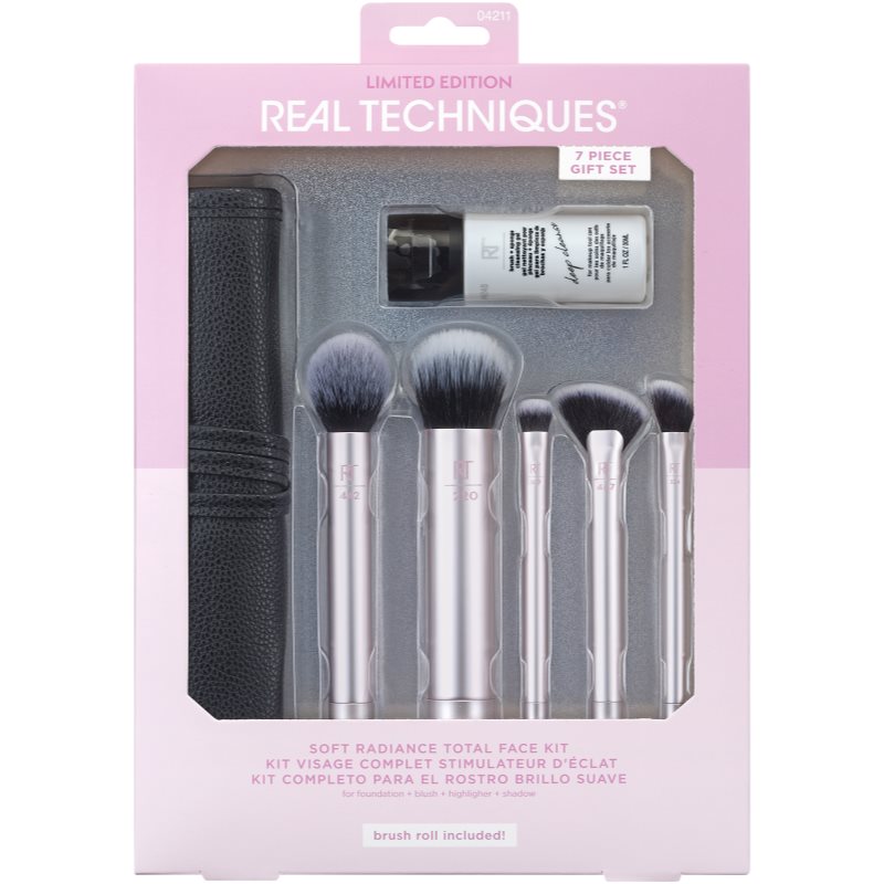 

Real Techniques Soft Radiance набір пензликів у футлярі