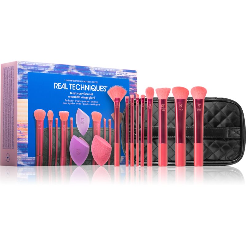 Real Techniques Limited Edition Frost Your Face Brush Set
