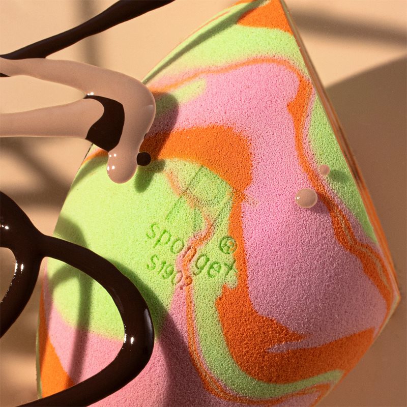 Real Techniques Orange Crush éponge Fond De Teint Précision 1 Pcs