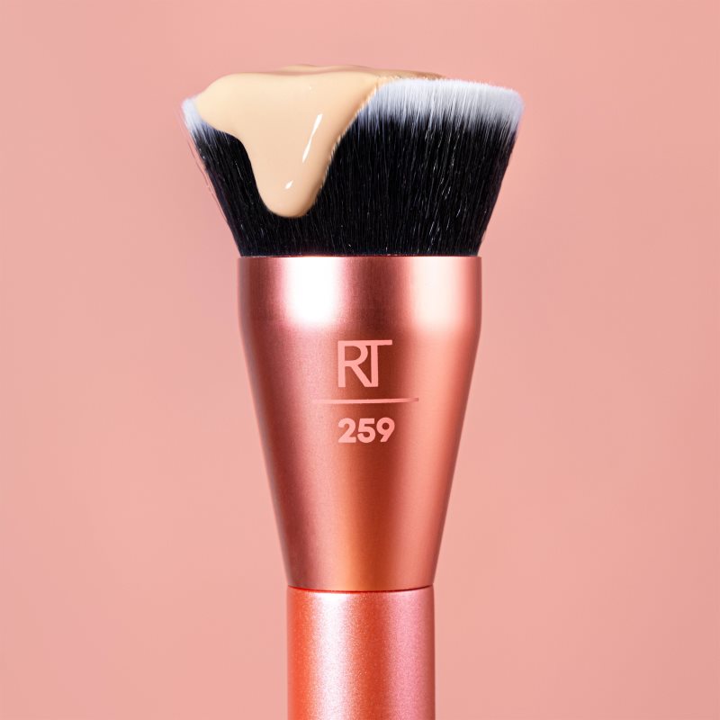 Real Techniques Original Collection Glow Round Pinsel zum Auftragen von Make up RT 259 1 St.