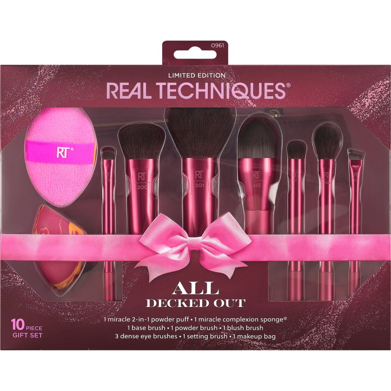 Real Techniques All Decked Out Pinselset mit Täschchen
