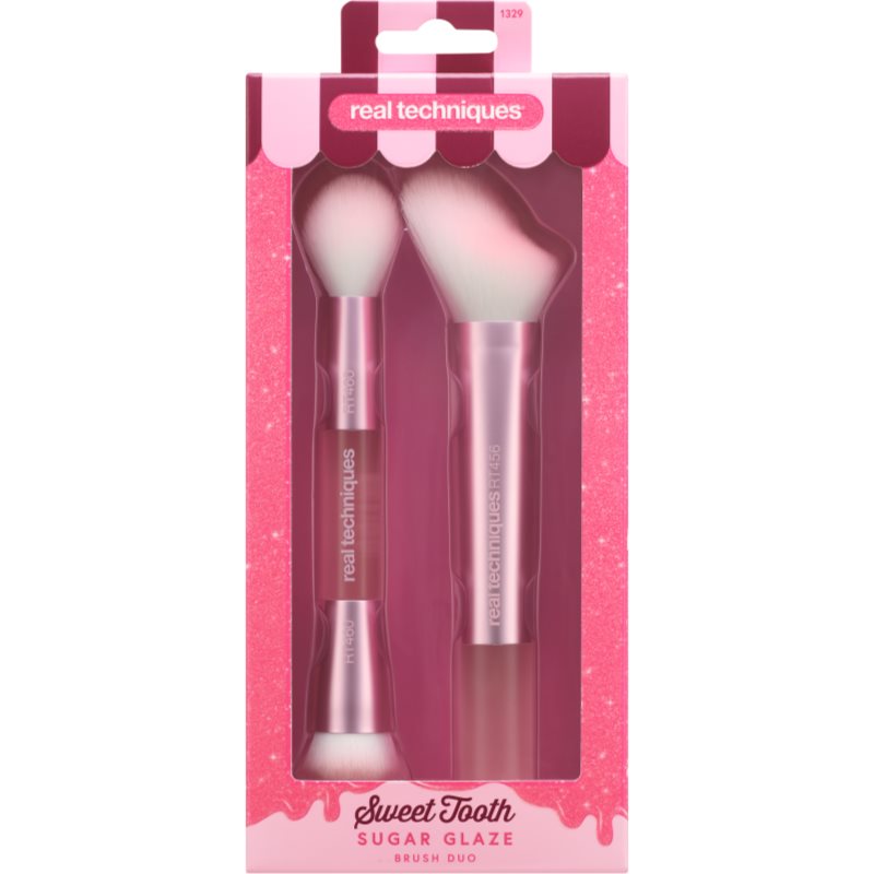 Real Techniques Sweet Tooth Sugar Glaze set čopičev za obraz