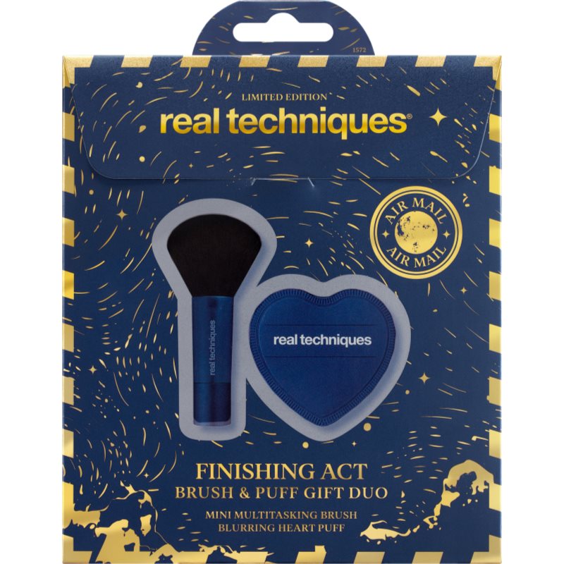 Real Techniques Holiday Finishing Act set za obraz
