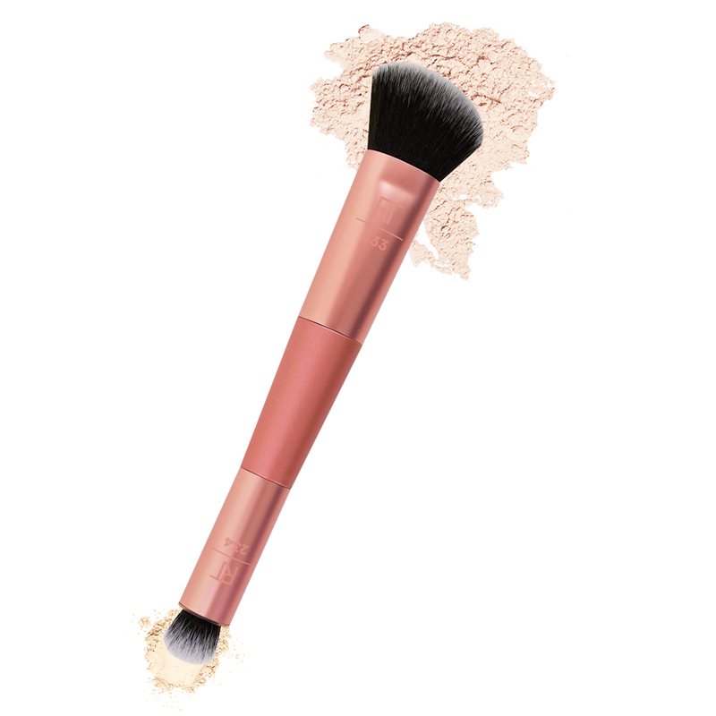 Real Techniques Original Collection Finish Powder Brush 2-in-1 1 Pc