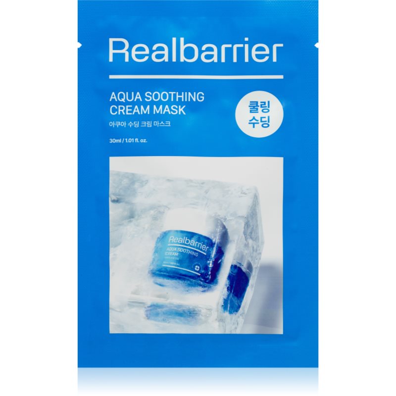 Real Barrier Real Barrier Aqua Soothing Cream Mask υφασμάτινη μάσκα ενυδάτωσης 30 ml