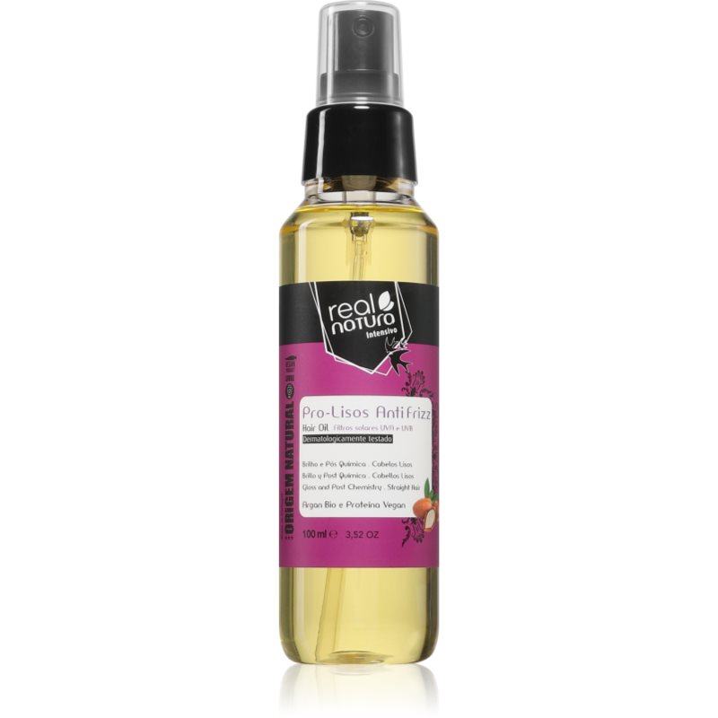 Real Natura Pro - Lisos Anti Frizz олио за коса 100 мл.