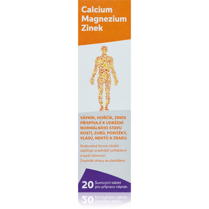 RosenPharma Calcium, magnesium, zinok šumivé tablety s minerálmi 20 tbl kúpite na Notino.sk