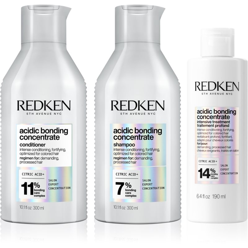 Redken Acidic Bonding Concentrate conditionnement avantageux pour fortifier les cheveux female