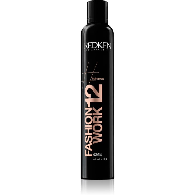 Redken Hairspray Fashion Work 12 sprej pre farbené vlasy 400 ml