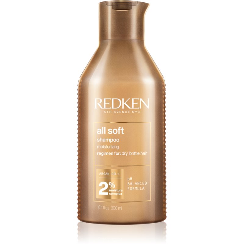Redken All Soft maitinamasis šampūnas sausiems ir lūžinėjantiems plaukams 300 ml